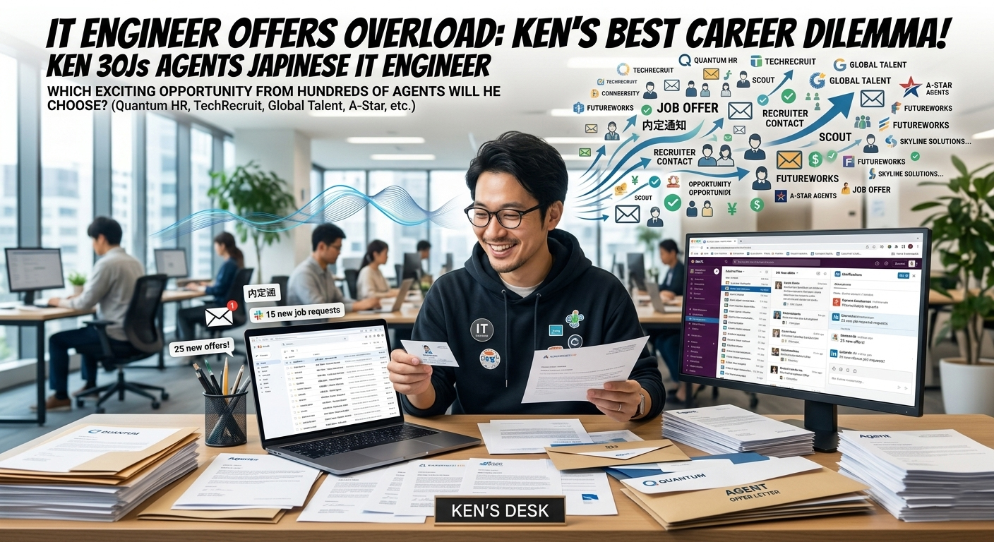 IT転職はエージェント次第！？ 【2026年最新】IT・Web・ゲーム転職おすすめ10選