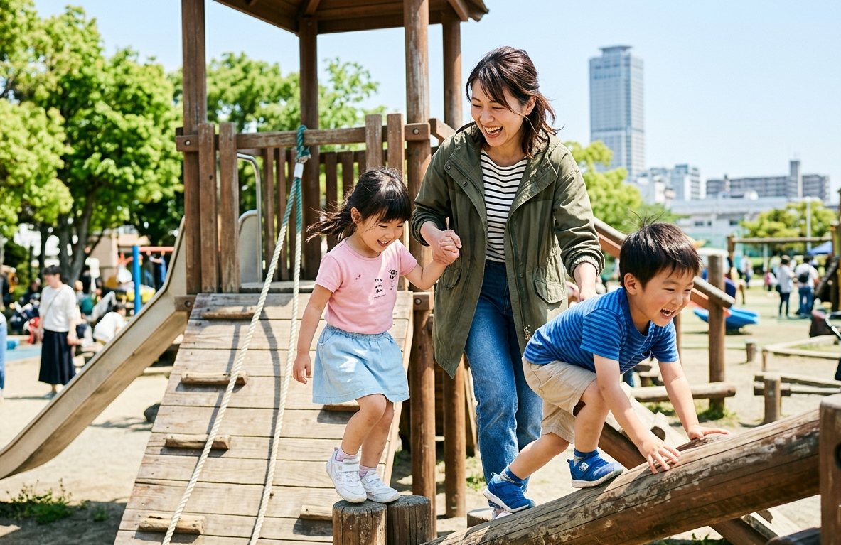 子供連れ必見!【2026年最新】おすすめプレイパーク5選!