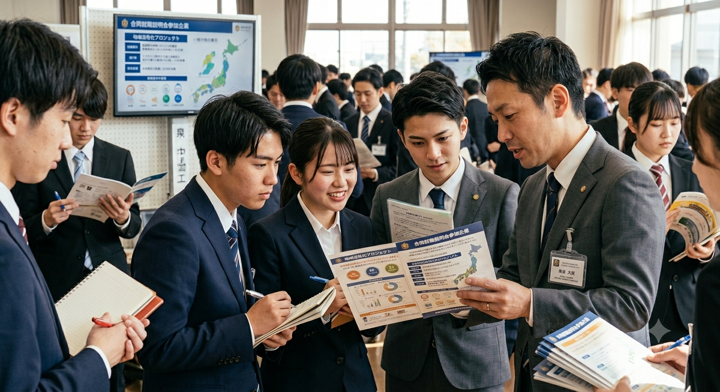 【2026年最新】就活の合同説明会(合説)おすすめサービス5選!効率的に内定を掴むための活用法とは?